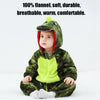 Green Dinosaur Costume Romper for Babies & Toddlers