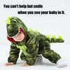 Green Dinosaur Costume Romper for Babies & Toddlers