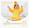 Baby Animal Costume Flannel Hooded Romper Jumpsuit