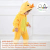 Baby Animal Costume Flannel Hooded Romper Jumpsuit