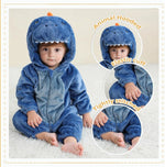 Baby Animal Costume Hooded Romper Jumpsuit
