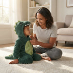 Green Dinosaur Costume Romper for Babies & Toddlers