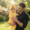 Baby Animal Costume Flannel Hooded Romper Jumpsuit