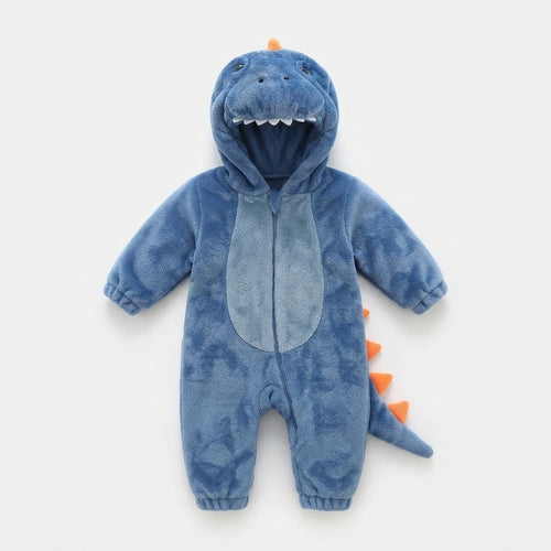 Baby Animal Costume Hooded Romper Jumpsuit